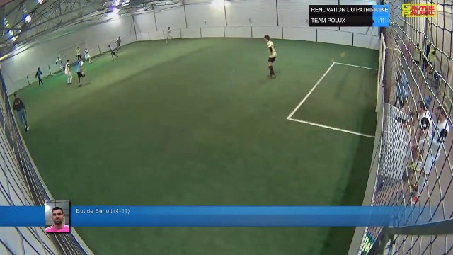 But de Benoit (4-11) - RENOVATION DU PATRIMOINE Vs TEAM POLUX - 03/01/22 20:00 - LIGUE 1