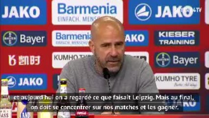 30e j. - Bosz : "Toujours à la lutte pour la Ligue des champions"