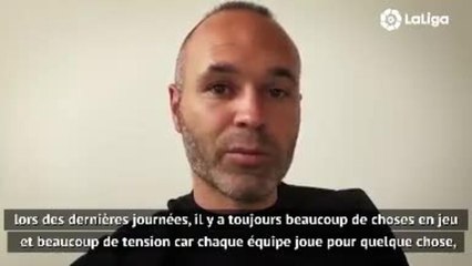 La Liga - Iniesta : "J'aimerais voir le Barça remporter le championnat"