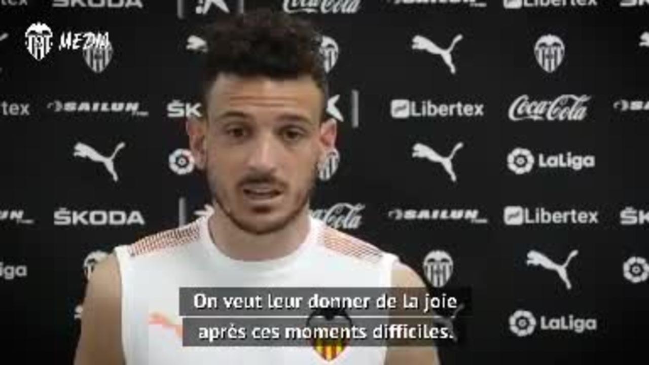 Reprise - Florenzi (Valence) : "Donner de la joie aux supporters après ces moments difficiles"