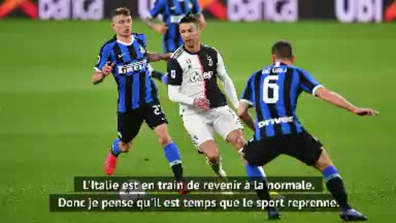 Serie A - Le ministre des Sports italien confirme la reprise le 20 juin