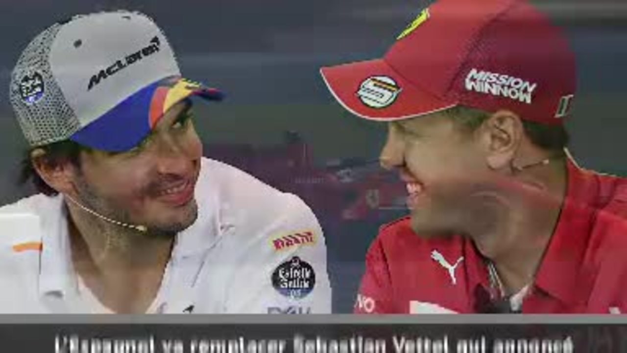 Formule 1 - Sainz remplace Vettel chez Ferrari