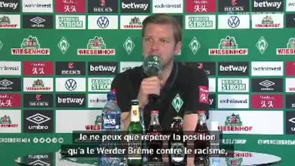Bundesliga - Kohfeldt : "Tout le Werder Brême prend position contre le racisme"