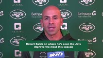 Robert Saleh on Where the Jets Have Improved the Most This Season