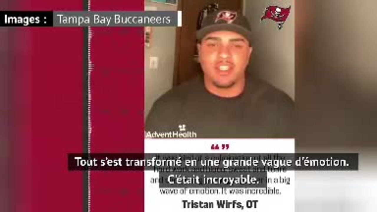 NFL - Wirfs : ''C’était incroyable''