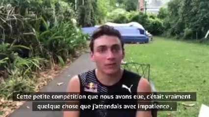 Perche - Duplantis : ''La compétition me manque''