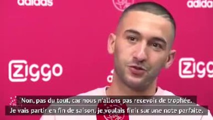 Pays-Bas - L'Ajax, roi sans couronne : Ziyech frustré