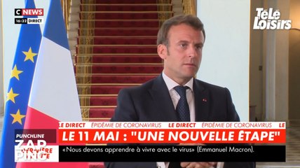 Épidémie : Emmanuel Macron fait le point sur la recherche et les traitements