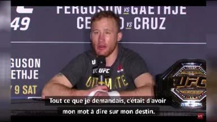 UFC 249 - Gaethje veut le "plus grand défi du monde" après la victoire du titre intérimaire des légers