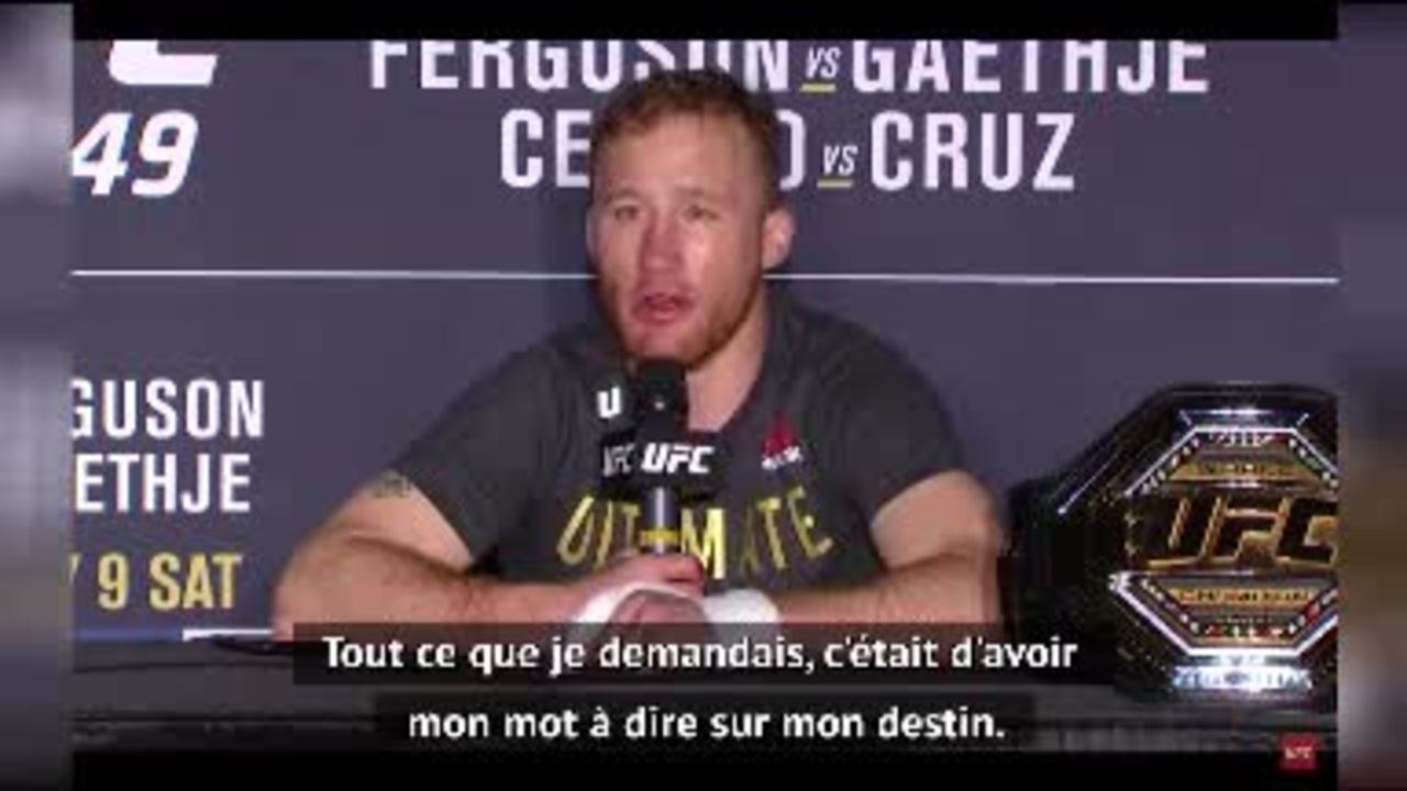 UFC 249 - Gaethje veut le "plus grand défi du monde" après la victoire du titre intérimaire des légers