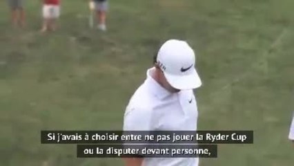 Ryder Cup - McIlroy : "Une Ryder Cup sans fans n'est pas une Ryder Cup"