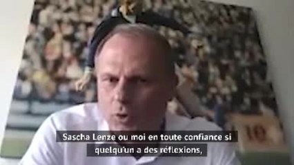 Schalke - Schneider : "La participation des joueurs aux entraînements n'est pas imposée"