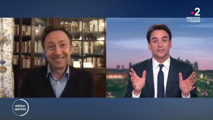 Stéphane Bern taclé gentiment par Julian Bugier au 20 Heures