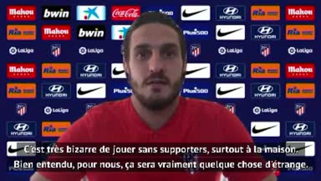 Coronavirus - Koke : "Le huis clos, c'est très étrange"