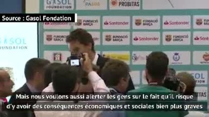 Coronavirus - Gasol évoque les conséquences dramatiques pour les enfants de Los Angeles