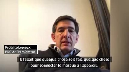 Coronavirus - Des valves pour masques respiratoires produites en Italie, sponsorisées par Ferrari