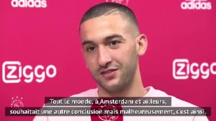 Transferts - Ziyech, en route vers Chelsea : "Je ne sais pas quand je vais débuter là-bas"