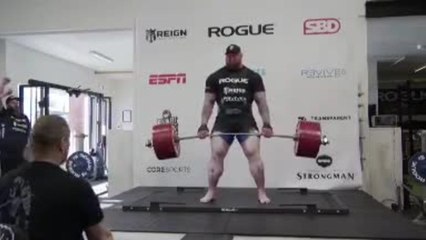 Powerlifting - "La Montagne" de GOT bat le record du monde du soulevé-terre