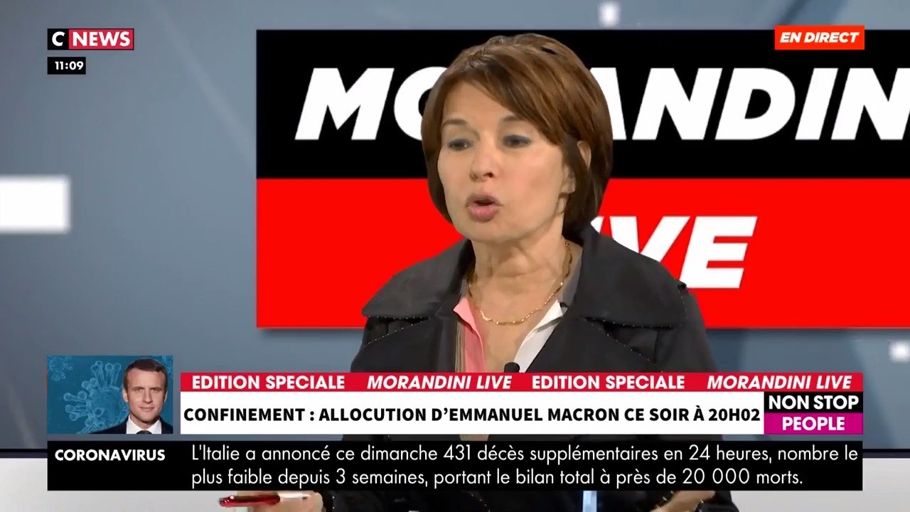 "Des masques, on peut en acheter mais le gouvernement veut les réserver", assure un médecin dans Morandini Live
