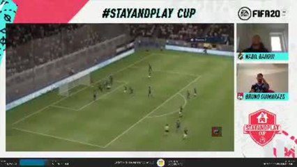 FIFA 20 - Bruno Guimaraes encaisse un but exceptionnel contre Nabil Bahoui (AIK)