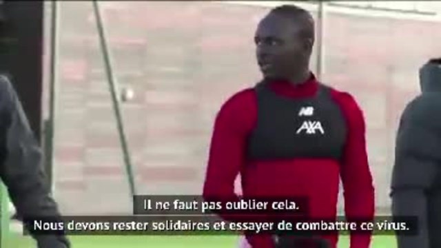 Coronavirus - Mané : La vie est plus importante que le football