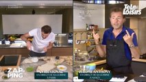 Tous en cuisine avec Cyril Lignac : Jérôme Anthony perturbé par un problème technique