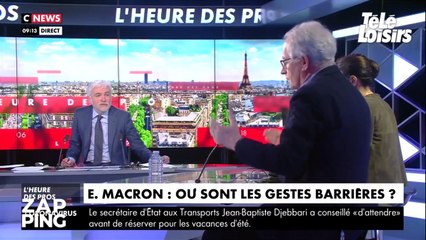 La grosse "erreur" d'Emmanuel Macron lors de son déplacement à Pantin sévèrement critiquée dans l'Heure des Pros !