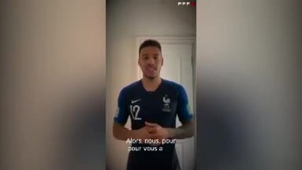 Bleus - Le message de soutien de l’équipe de France