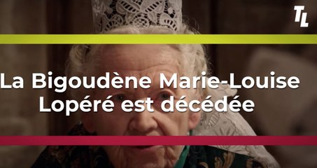 Marie-Louise Lopéré est décédée