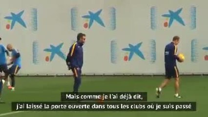 Barcelone - Enrique laisse la porte ouverte à un retour