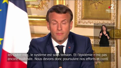 Emmanuel Macron annonce officiellement le confinement jusqu'au 11 mai