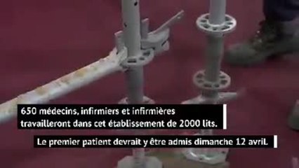 Coronavirus - Le Principality Stadium de Cardiff devient un hôpital