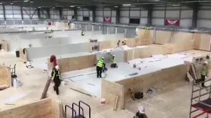 Coronavirus - Lorsque les enceintes sportives deviennent des hôpitaux​