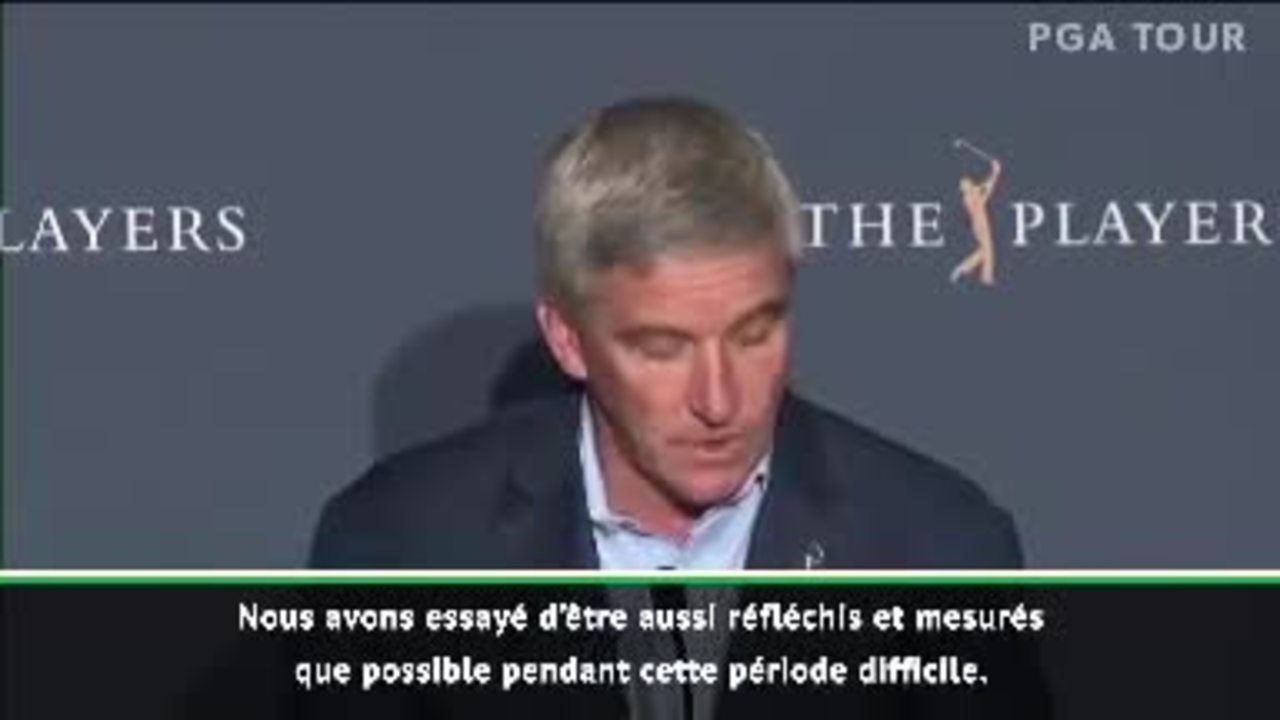 PGA Tour - Le commissaire est "incroyablement d...