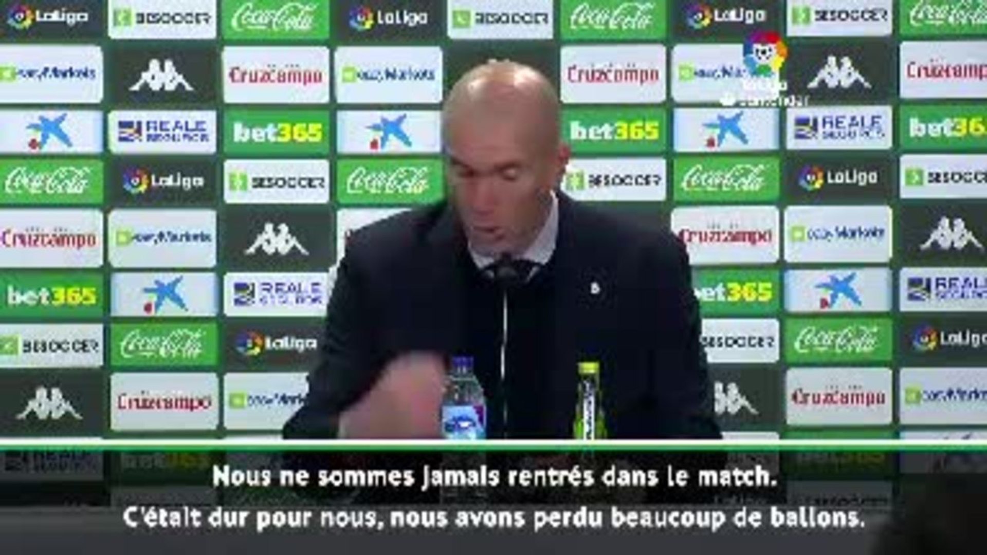 ⁣27e j. - Zidane : “Je n’ai pas d’explication”