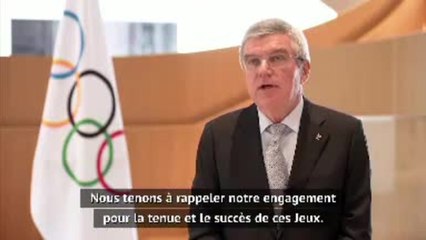 Tokyo 2020 - Bach : "Ces Jeux seront la lumière au bout du tunnel"