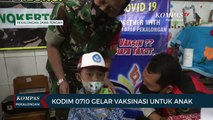 Kodim 0710 Pekalongan Gelar Vaksinasi Untuk Anak