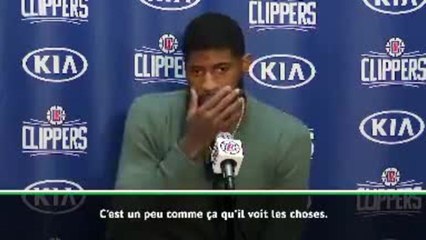 NBA - George : "Kawhi a l'attitude de Kobe, l'attitude des grands"