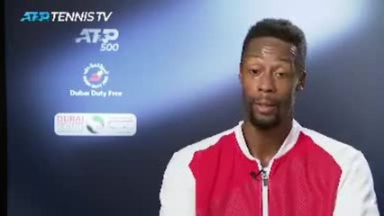 Dubaï - Monfils : "Merci beaucoup Maria Sharapova"