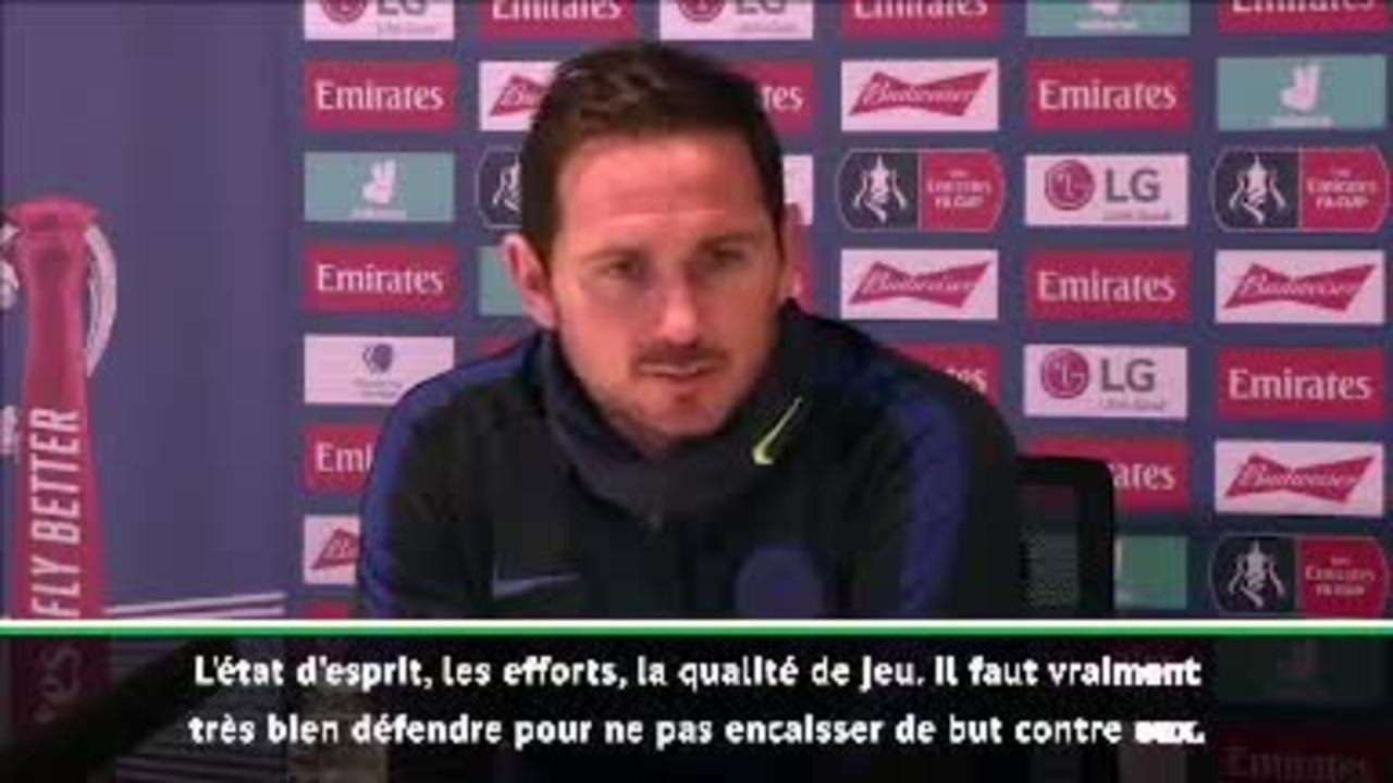 FA Cup - Lampard: "Une performance impressionnante"