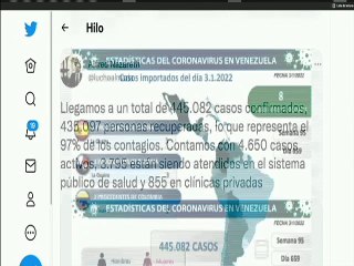 COVID-19 | Venezuela registró 102 casos comunitarios, 8 importados y 435.097 pacientes recuperados