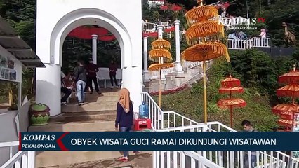 Obyek Wisata Guci Ramai Dikunjungi Wisatawan