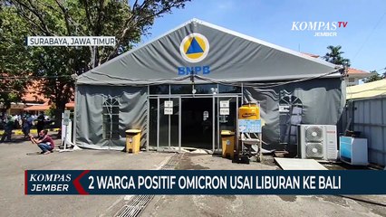 2 Warga Surabaya Tertular Covid-19 Varian Omicron Usai Liburan ke Bali