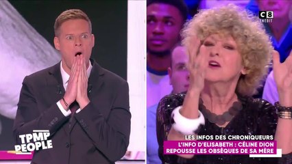 La biographe de Céline Dion tient des propos surprenants sur la dépouille de sa mère dans TPMP People