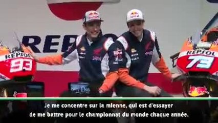 MotoGP - Marc Marquez sur son frère Alex : "Il doit mériter sa place"