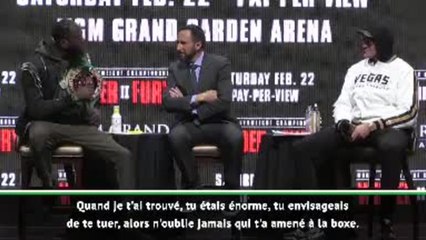 Poids-lourds - Wilder à Fury : "Quand je t'ai trouvé, tu pensais au suicide !"