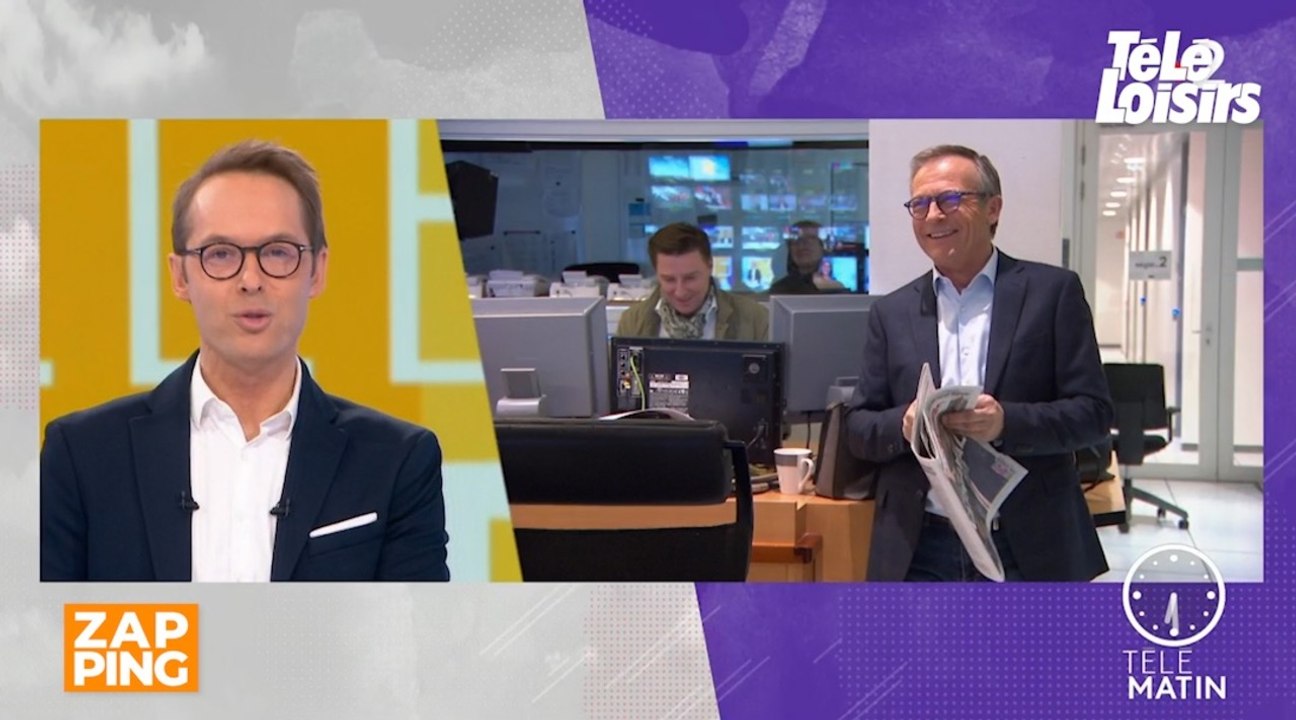 Damien Thévenot remplace Laurent Bignolas au pied levé dans Télématin