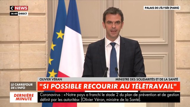 Coronavirus : le ministre de la santé fait le point sur les mesures prises pour enrayer la propagation du virus