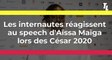 Les internautes réagissent au discours d'Aïssa Maïga lors des César 2020