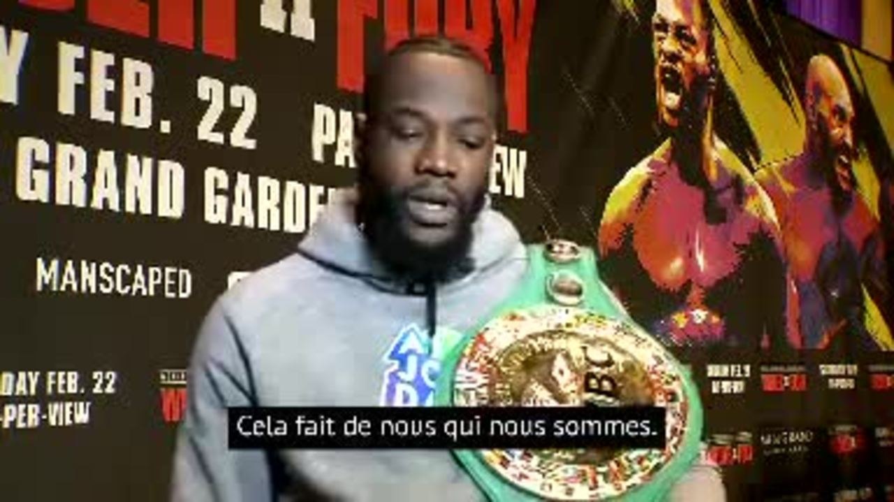 Poids-lourds - Wilder : "Fury n'a pas de puissance dans les poings"